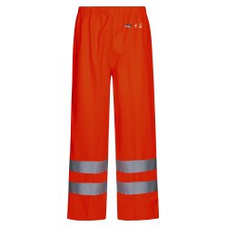 Hi-Vis regnbukser i PU kvalitet
