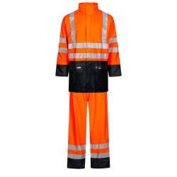 Hi-Vis Regnst i PU kvalitet