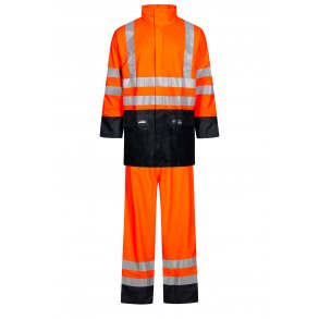 Hi-Vis Regnst i PU kvalitet