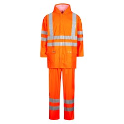 Hi-Vis Regnst i PU kvalitet