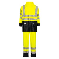 Hi-Vis Regnst i PU kvalitet