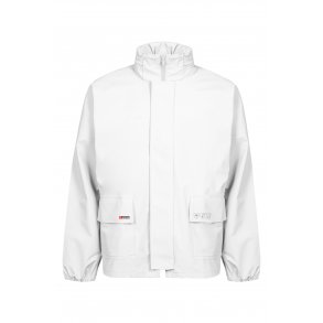 Regnjakke i kraftig PU kvalitet