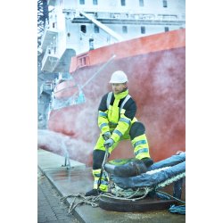 Hi-Vis brandhmmende vinterregnjakke  