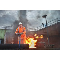 Hi-Vis Brandhmmende Regnjakke 