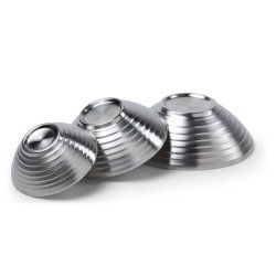 Orrefors Jernverk Sk�l Dobbeltv�gget 3-pak