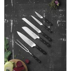 Lion Sabatier International Pluton Knivs�t 6 dele St�l/Sort