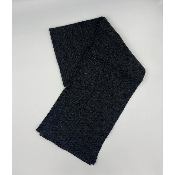 Strikket Halstrklde - Koksgr