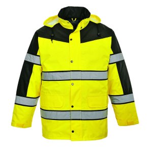 S462 - Hi-Vis Klassisk 2 Farvet Jakke Gul