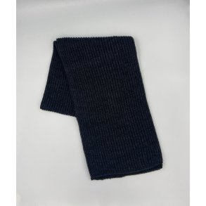 Strikket Halstrklde - Koksgr