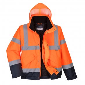 S266 - Hi-Vis 2 Farvet Pilotjakke