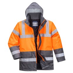 S467 - Hi-Vis 2 Farvet Trafikjakke