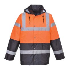 S467 - Hi-Vis 2 Farvet Trafikjakke