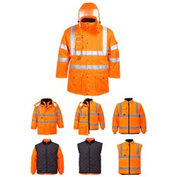 RT27 Hi-Vis 7-i-1 Trafikjakke