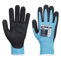 A667 - Claymore AHR skrefast handske Blue/black