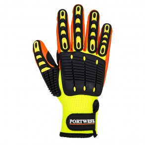 A721 - Slagfast grip handske Gul/Orange