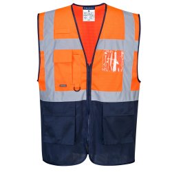 C377 - 2 farvet MeshAir Hi-Vis Vest