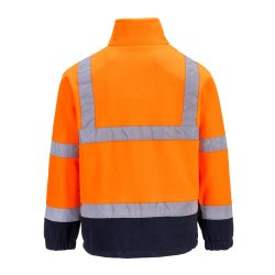 Hi-Vis 2-farvet Fleece