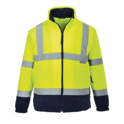 Hi-Vis 2-farvet Fleece