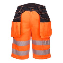 PW3 Hi-Vis Shorts med hngelommer