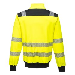 PW3 hi-vis sweatshirt cardigan