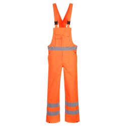 Hi-Vis Bib &amp; Brace - Unlined
