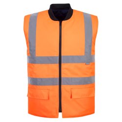 Hi-Vis Vendbar Bodywarmer