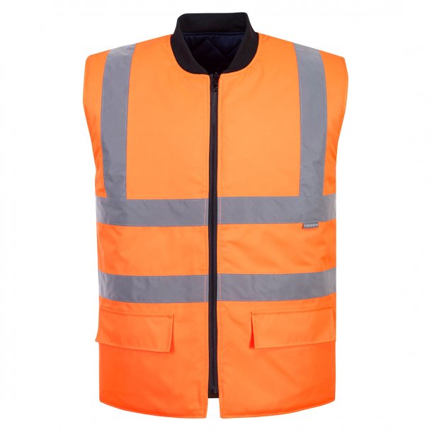 Hi-Vis Vendbar Bodywarmer