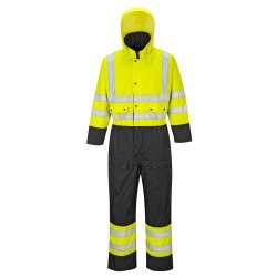 HI-VIS 2 Farvet Foret Kedeldragt