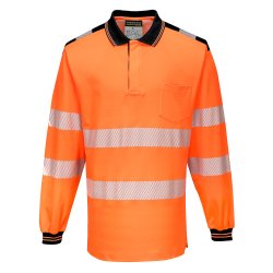 PW3 Hi-Vis Langrmet Polo