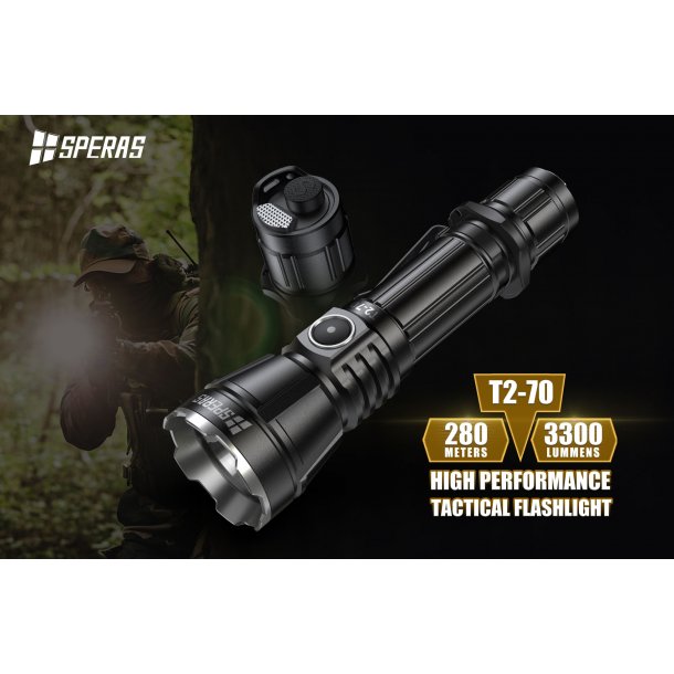 SPERAS lygte T2-70