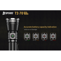 SPERAS lygte T2-70