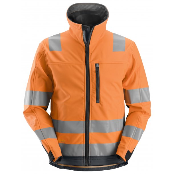 AllroundWork, High-Vis softshelljakke, klasse 3