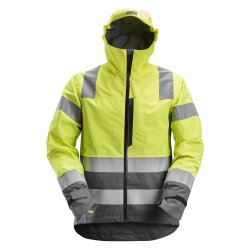 AllroundWork, High-Vis vandtt skaljakke, klasse 3