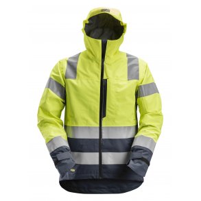 AllroundWork, High-Vis vandtt skaljakke, klasse 3