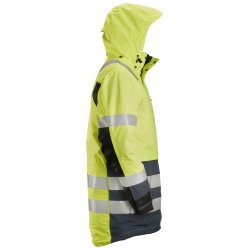 AllroundWork, High-Vis vandtt vinterparka, klasse 3