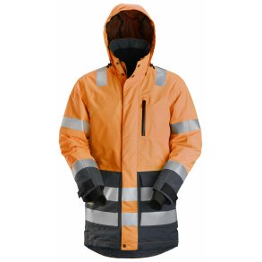 AllroundWork, High-Vis vandtt vinterparka, klasse 3