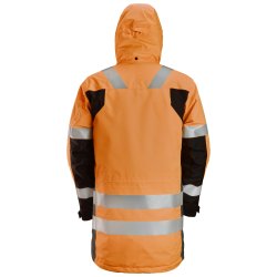 AllroundWork, High-Vis vandtt vinterparka, klasse 3