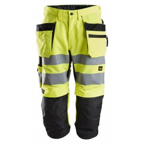 LiteWork, High-Vis piratbuks+ med hylsterlommer, klasse 2