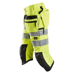 LiteWork, High-Vis piratbuks+ med hylsterlommer, klasse 2