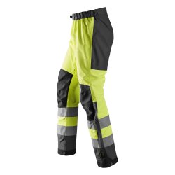 AllroundWork, High-Vis vandttte skalbukser, klasse 2