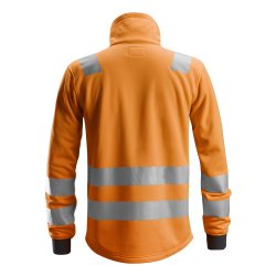 AllroundWork, High-Vis jakke med lang lynls, klasse 2/3