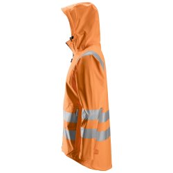 High-Vis PU regnjakke, klasse 3