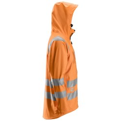 High-Vis PU regnjakke, klasse 3