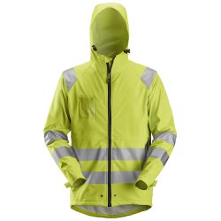 High-Vis PU regnjakke, klasse 3