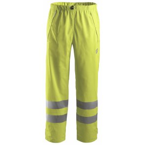 High-Vis PU regnbukser, klasse 2