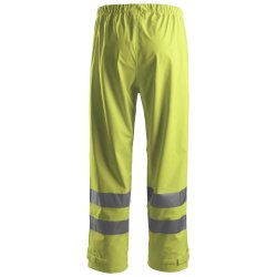 High-Vis PU regnbukser, klasse 2