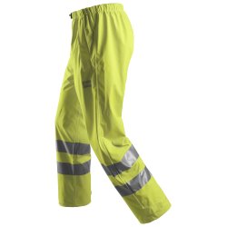 High-Vis PU regnbukser, klasse 2
