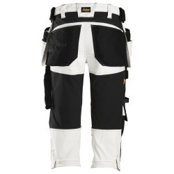 AllroundWork, stretch piratbukser med hylsterlommer