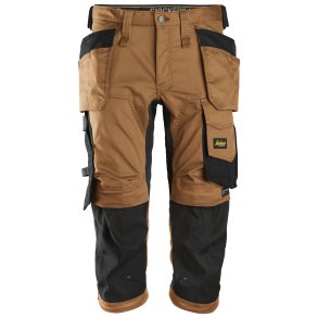 AllroundWork, stretch piratbukser med hylsterlommer