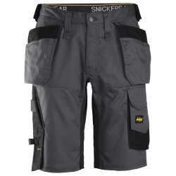 AllroundWork, Stretch shorts med loose fit og hylsterlommer